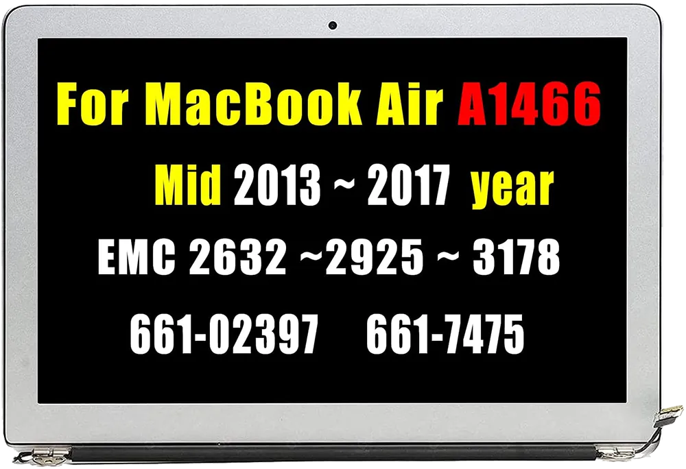 Apple MacBook Air 2017 - A1466 (EMC 3178) MQD32LL/A - macbookair7,2