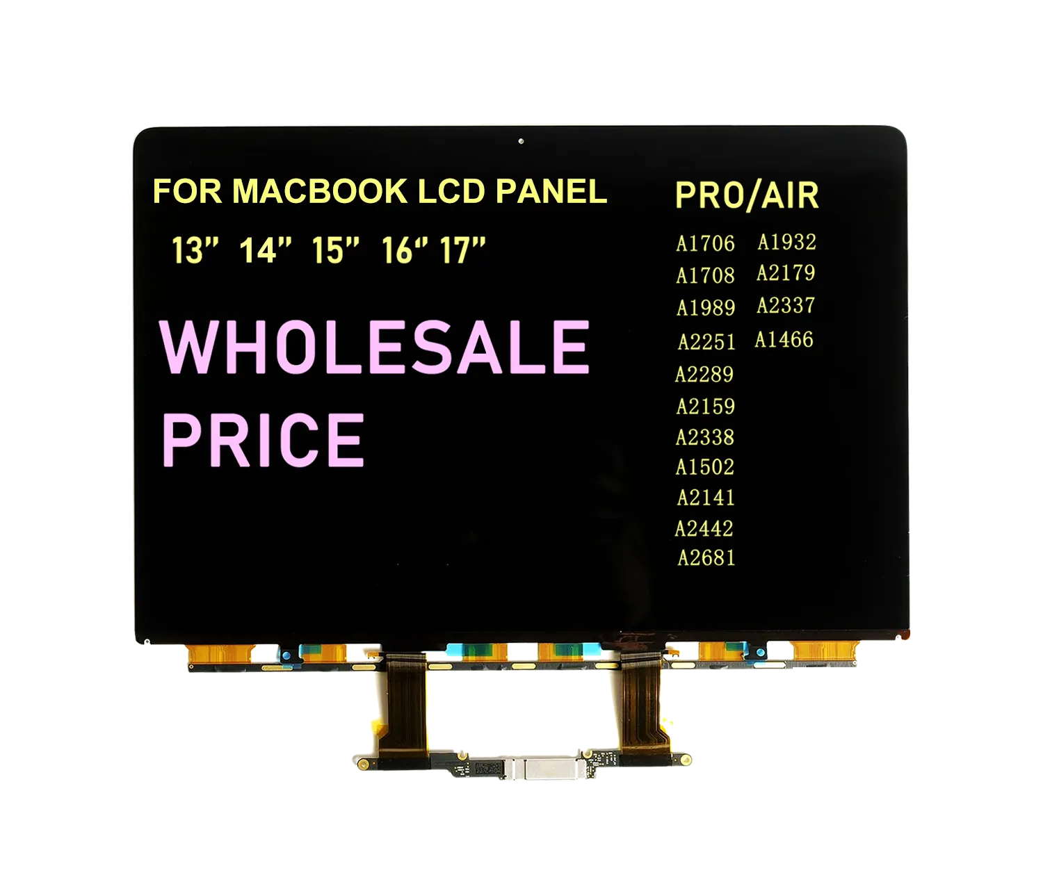 MacBook LCD panel